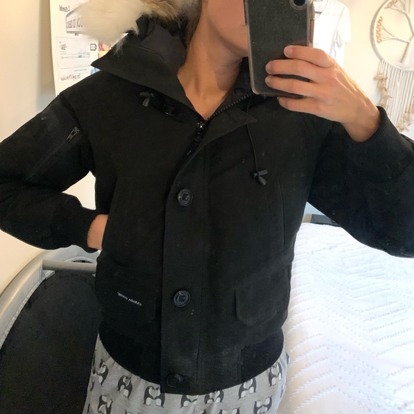 Manteau Parka femme noir extra small Canada Goose - Picture 6 of 7